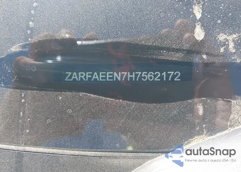 2017 Alfa Romeo Giulia Ti Awd z USA, uszkodzony, nr VIN ZARFAEEN7H7562172